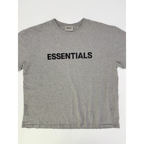Fear of god Essentials grey tee - size large - Picture 1 of 6
